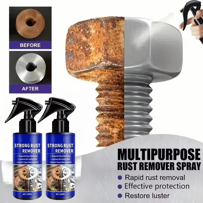 Automotive Rust Remover Spray for Metal & Exhaust Pipes