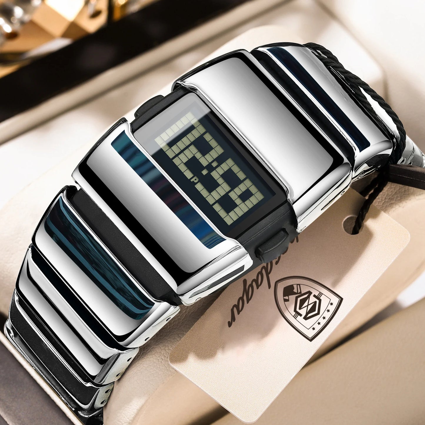 POEDAGAR LED Waterproof Men’s Watch