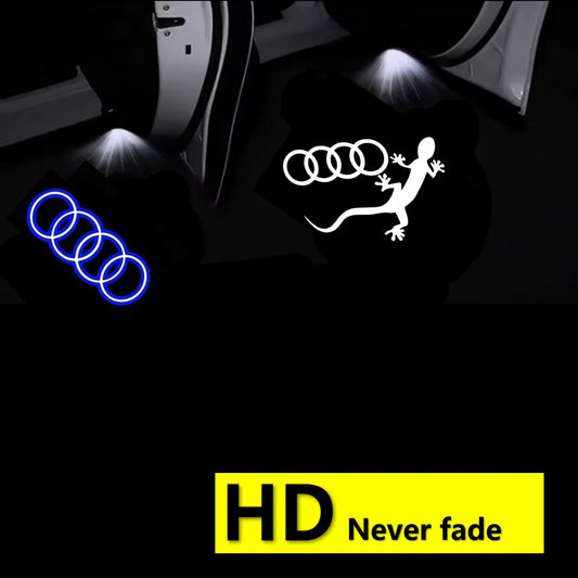 Premium LED Car Door Projector Lights – Welcome Logo Kit