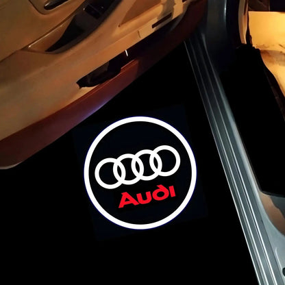 Premium LED Car Door Projector Lights – Welcome Logo Kit