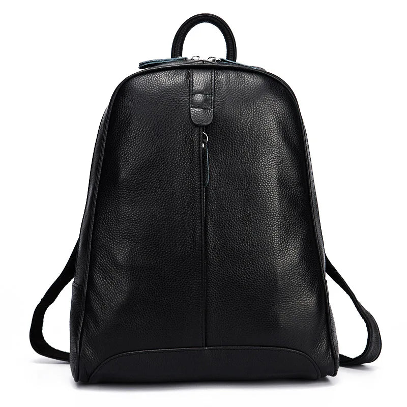 Zency Soft Genuine Leather Women’s Travel Backpack