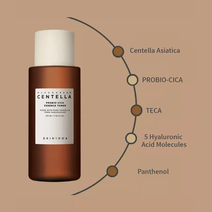Korean Madagascar Centella Probio-Cica Essense Toner Facial Moisturizing Toner Nourishing Barrier Korean Skin Care Products