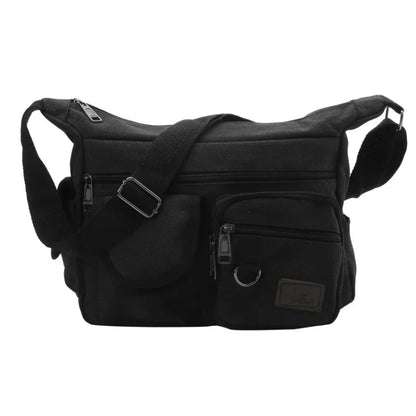 Men Casual Sling Bag Messenger Bag Crossbody Bag Shoulder Bag Unisex Travel Outdoor Vintage Bags