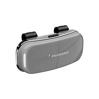 Car Sun Visor Sunglasses Case Glasses Holder Car Accessories Glasses Box For Peugeot 206 307 308 207 3008 208 407 508 2008 5008