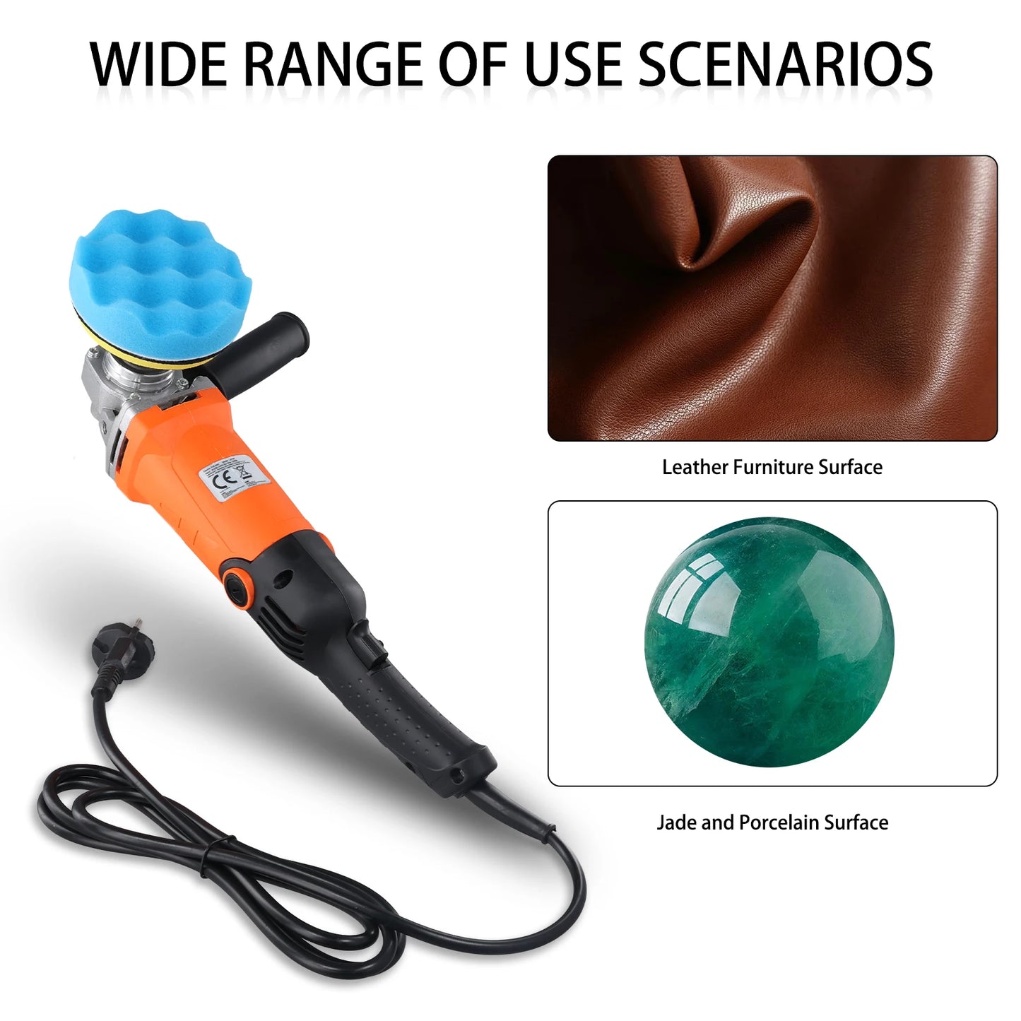 1200W Car Polisher Machine – Professional Paint Buffer Kit