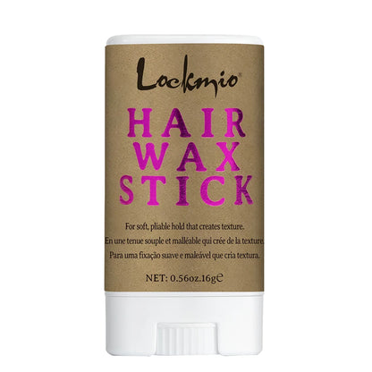 LOCKMIO Hair Wax Stick – Anti-Frizz Styling Wax for Flyaways & Wigs (Long-Lasting Hold)