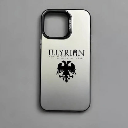 Albania Flag Eagle Logo Phone Case For IPhone 17 16 15 14 13 12 11 Pro Max Air Multicolor Matte Laser Metallic Aurora Funda