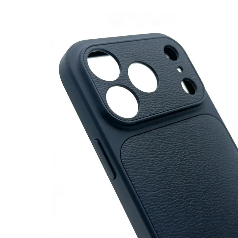 Personalise Gold Silver Initials Letter Leather Case For Iphone 15 14 13 17 pro max 14 16 Plus 17air Luxury Lens Protextion Case