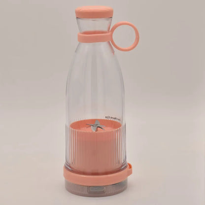 Portable Electric Juicer Cup – USB Mini Blender with 6 Blades for Smoothies & Milkshakes