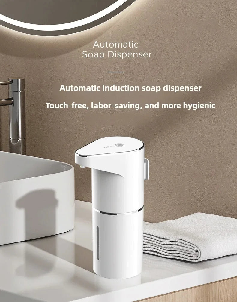 Automatic Soap Dispenser – Touchless Sensor Foam Dispenser with Type-C Charging