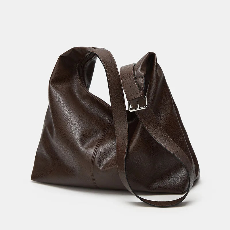 Women’s Hobo Bag – Soft Vegan Leather Slouchy Shoulder Tote
