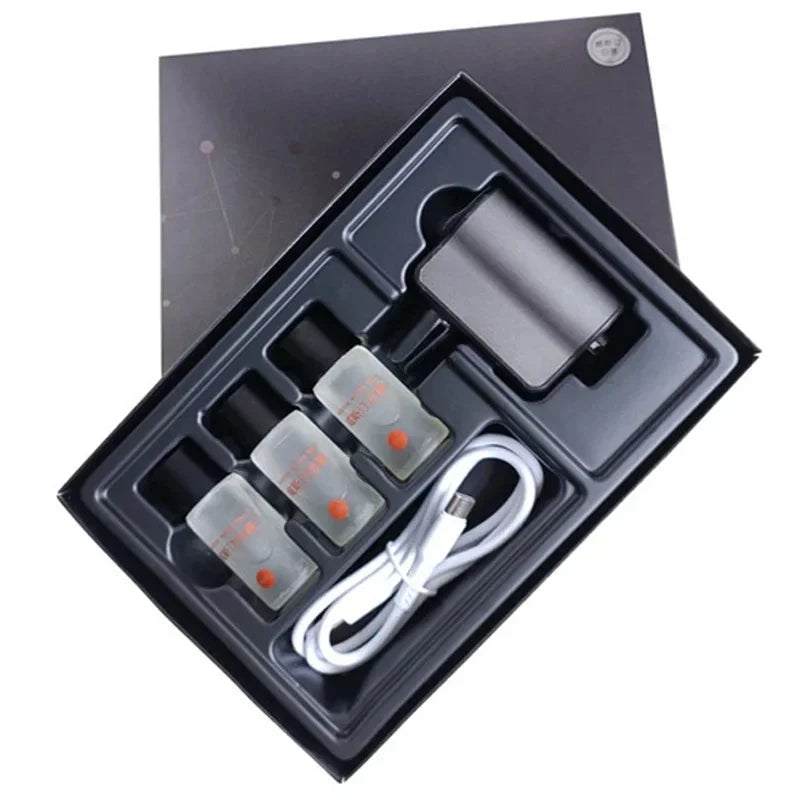 Electric Car Air Freshener – Auto Aroma Diffuser Vent Clip Essential Oil Humidifier