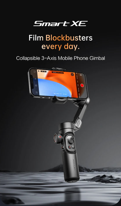 3-Axis Smartphone Gimbal Stabilizer (AI Tracking)