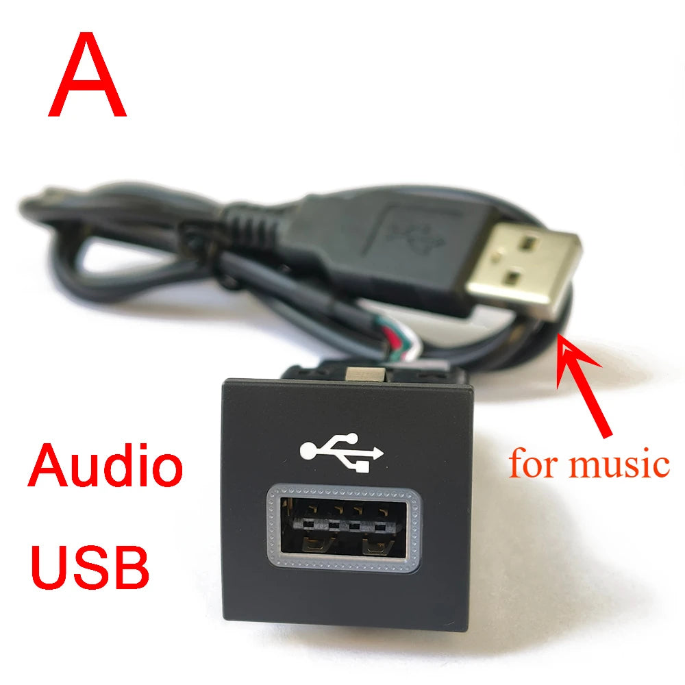 Fast Charging Car USB Adapter (PD & QC3.0 Power Button)