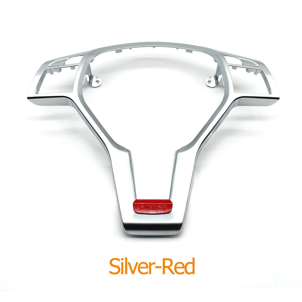 Chrome Steering Wheel Panel Cover Trim for Mercedes-Benz AMG A, B, C, E, GLA & CLA Class