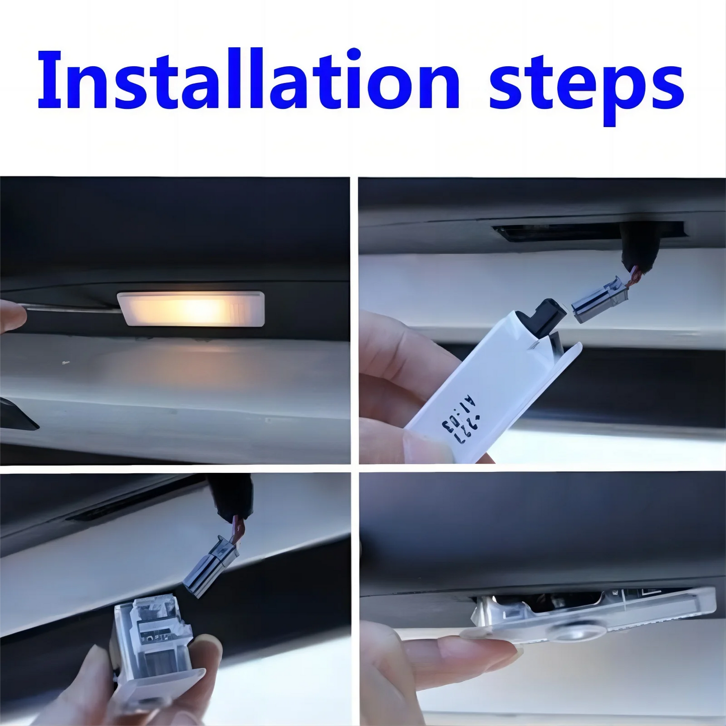 Premium LED Car Door Projector Lights – Welcome Logo Kit