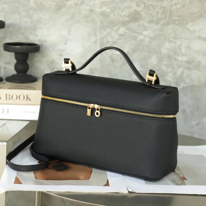 MENDY Genuine Leather Women’s Handbag – Large Shoulder & Crossbody Luxury Designer Bag
