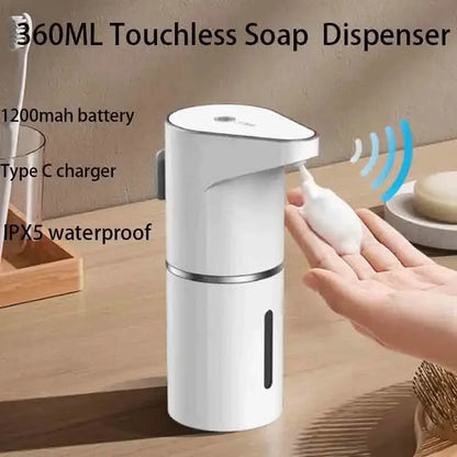 Automatic Soap Dispenser – Touchless Sensor Foam Dispenser with Type-C Charging