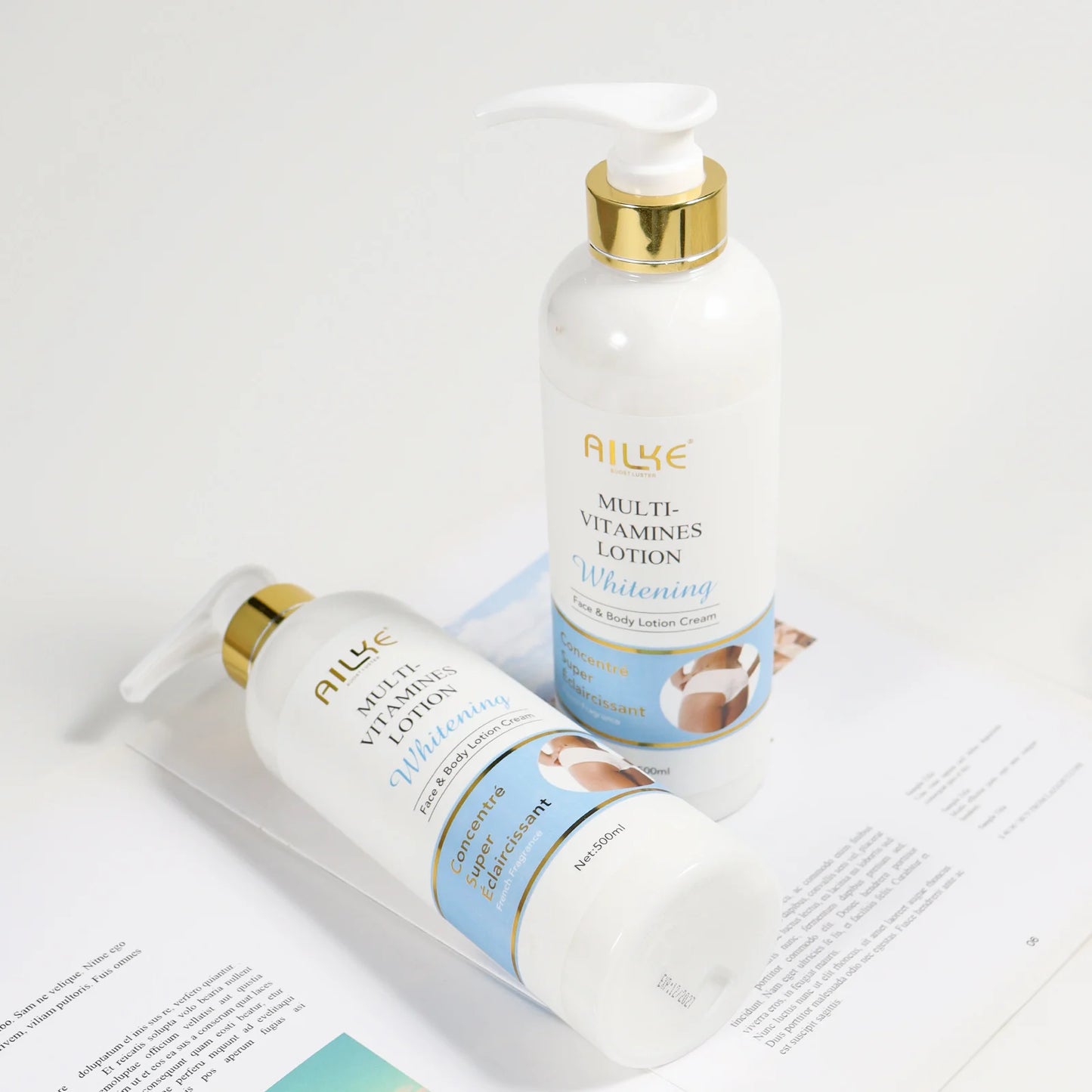 AILKE Brightening Cream – Dark Spot & Even Tone Moisturizer for Face & Body with Collagen