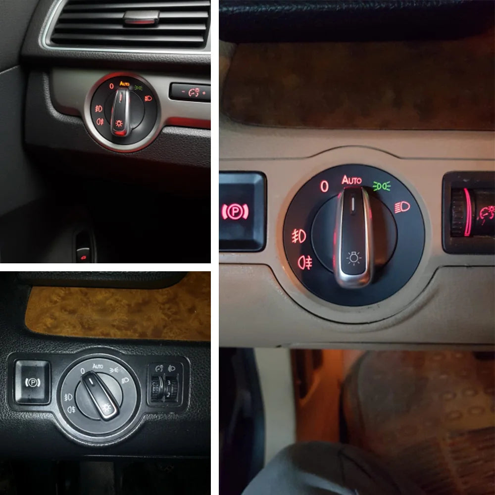 Headlight Switch Control Knob for VW Golf MK5/MK6, Jetta, Passat, CC, Touran & Tiguan