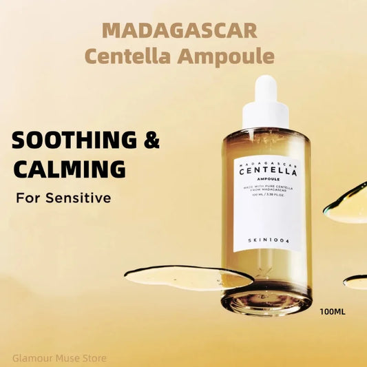 Korean Centella Ampoule Series,Poremizing Fresh,Brightening,Intensive Ampoule Face Pore Care Soothing Serum Skincare Products