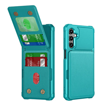 For Samsung S26 S25 S24 S23 S22 Ultra Plus FE A57 A37 A17 A56 A36 A16 A55 A35 A15 Wallet Case with Card Holder Slot Phone Cover