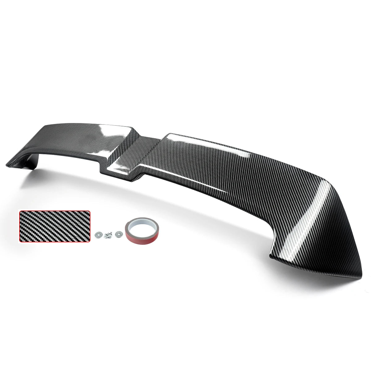 Rear Roof Spoiler Gloss Black for VW Golf 6 MK6 Hatchback (2008–2013)