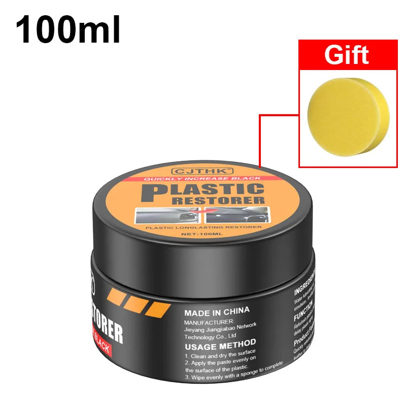 Car Plastic Restorer – Back to Black Gloss Interior & Exterior Renewal Coating