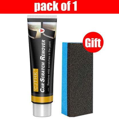 Car Scratch Remover Kit – Auto Paint Repair Polish & Anti-Scratch Wax Compound