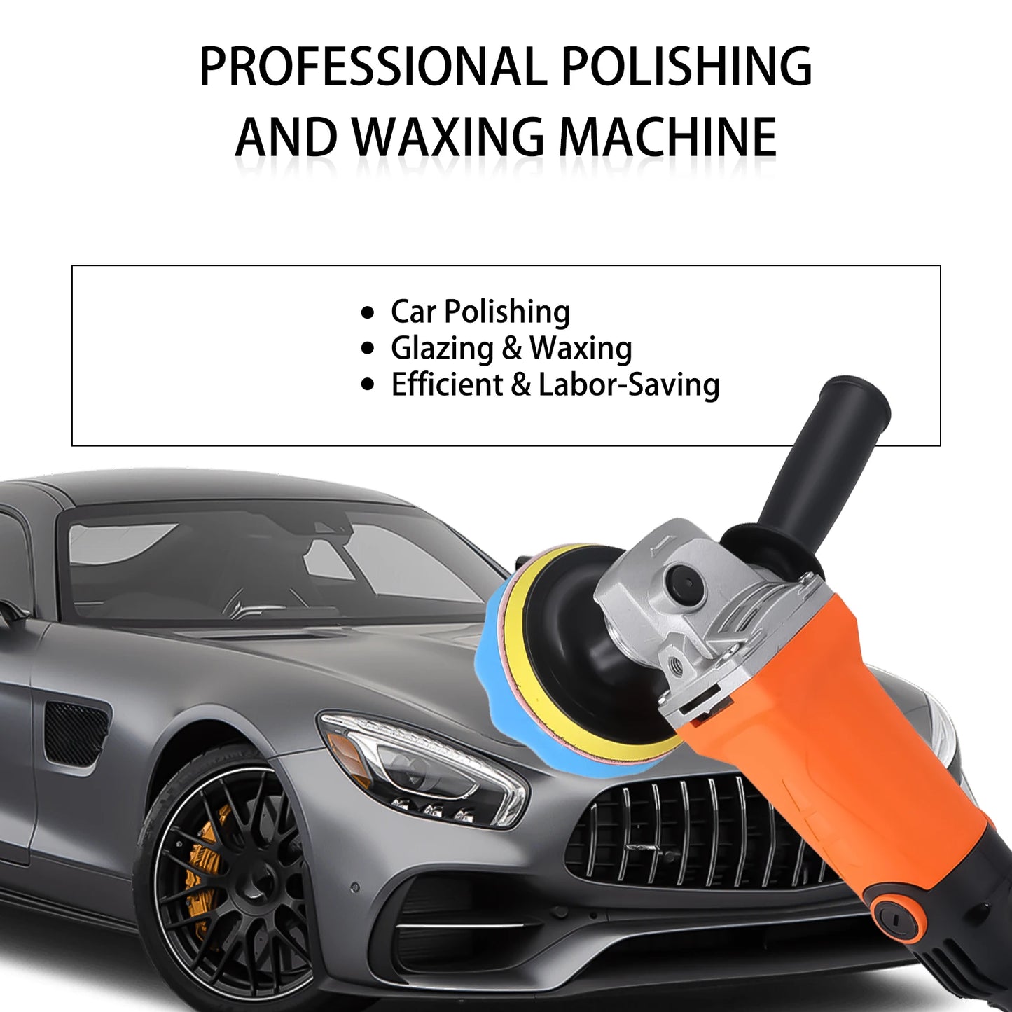 1200W Car Polisher Machine – Professional Paint Buffer Kit