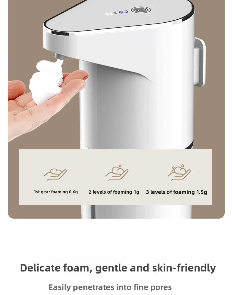 Automatic Soap Dispenser – Touchless Sensor Foam Dispenser with Type-C Charging