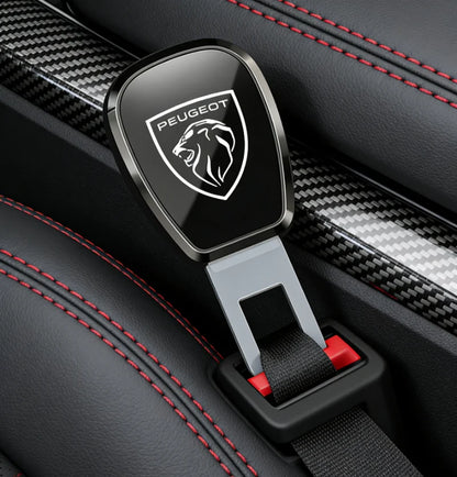 Car Seat Belt Extend Alloy Fastener Safety Strap Buckle Extender For New Peugeot 206 208 207 3008  106 406 407 307 301 408 5008