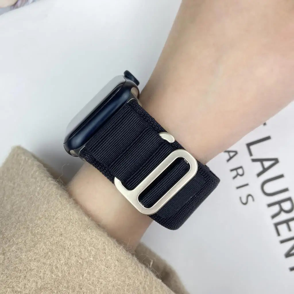 Alpine Loop Strap for Apple Watch – Rugged Adjustable Band (40–49mm, Ultra/Series Compatible)