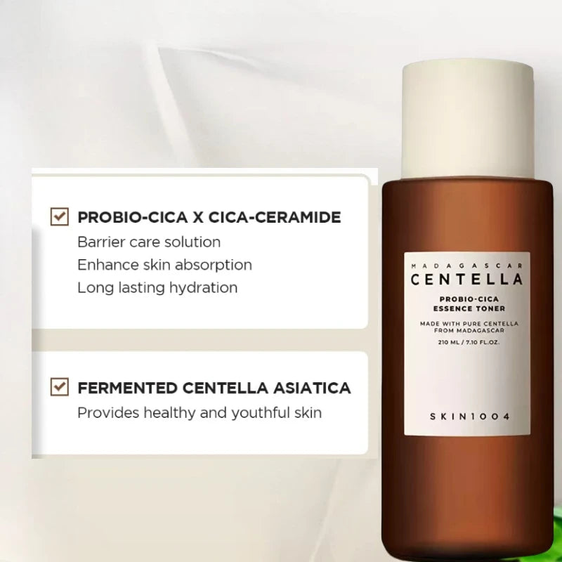 Korean Madagascar Centella Probio-Cica Essense Toner Facial Moisturizing Toner Nourishing Barrier Korean Skin Care Products