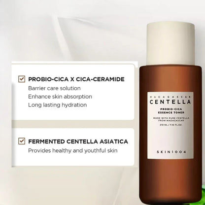 Korean Madagascar Centella Probio-Cica Essense Toner Facial Moisturizing Toner Nourishing Barrier Korean Skin Care Products