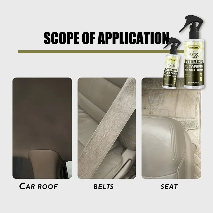 Ryekew Multi-Purpose Car Interior & Fabric Cleaner