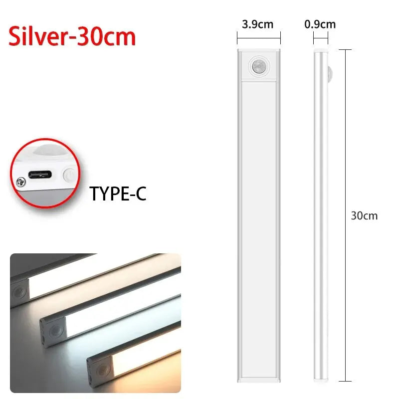 LED Motion Sensor Light – Wireless USB Rechargeable Night Light