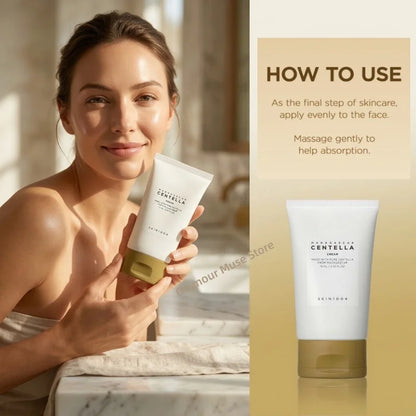 Skin1004 Madagascar Centella Cream Facial Moisturizer for Soothing Cream,Hydrating,Strengthening The Skin Korean Skincare