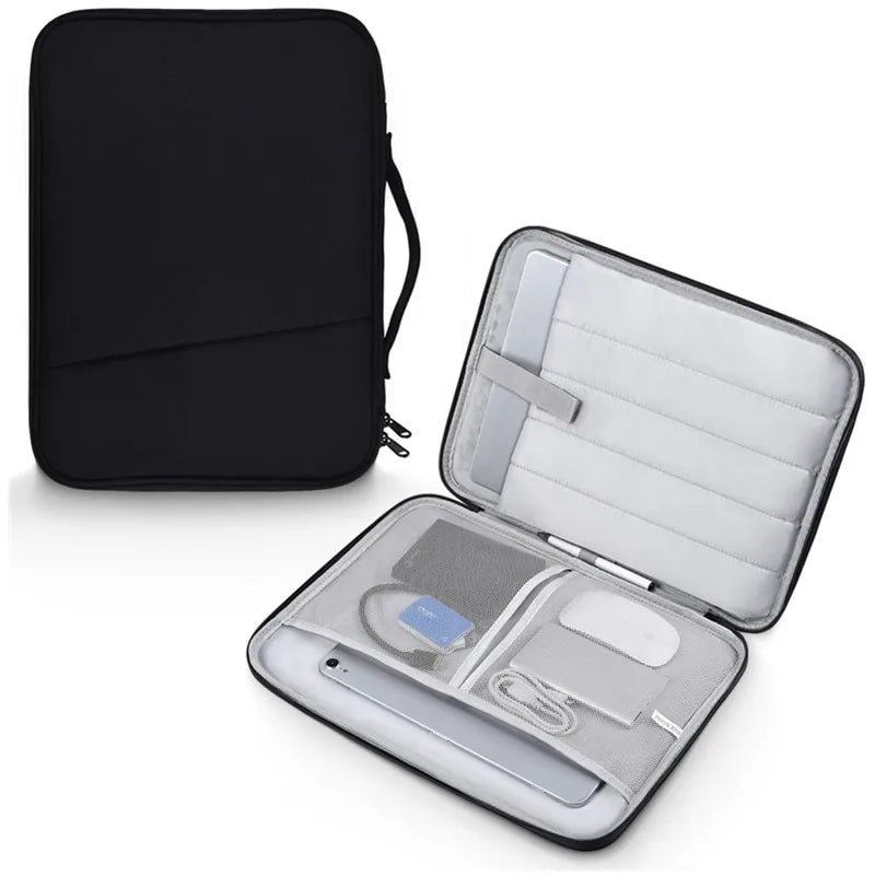 Laptop Sleeve Case with Handle – Protective Bag for MacBook Air/Pro 13–16” (M2–M4 Compatible)