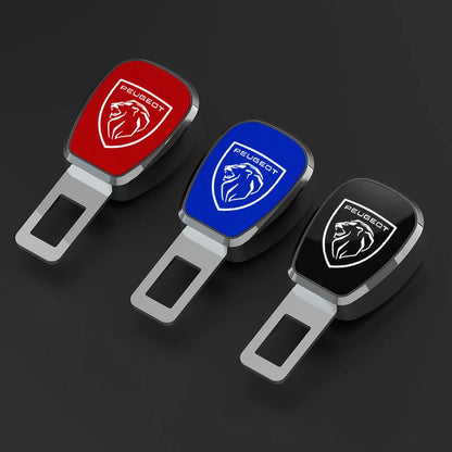 Car Seat Belt Extend Alloy Fastener Safety Strap Buckle Extender For New Peugeot 206 208 207 3008  106 406 407 307 301 408 5008