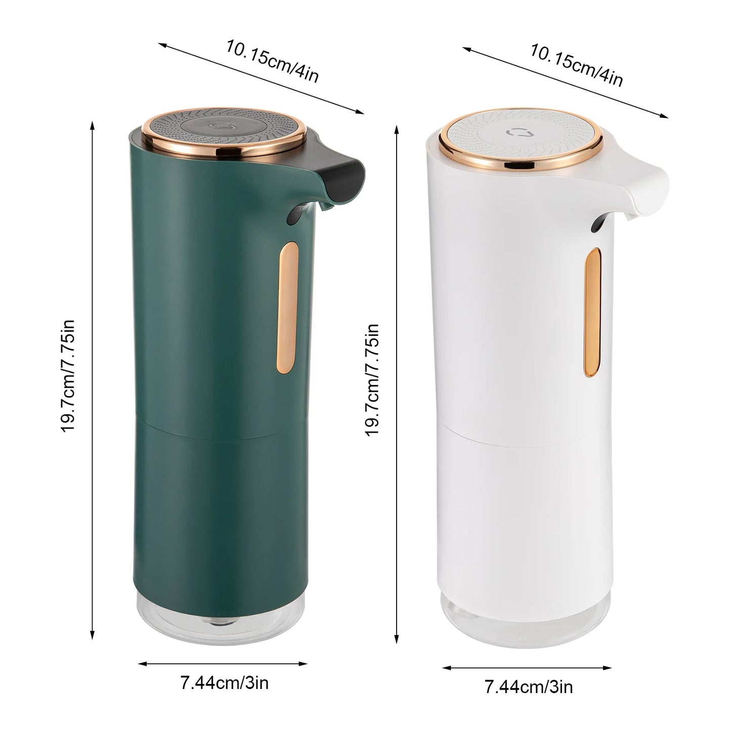 Automatic Soap Dispenser, Rechargeable Electric Soap Dispenser W/ Infrared Sensor, Contactless Automatic Soap Dispenser