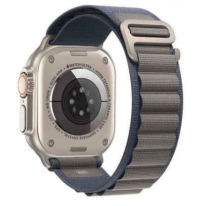 Alpine Loop Strap for Apple Watch – Rugged Adjustable Band (40–49mm, Ultra/Series Compatible)