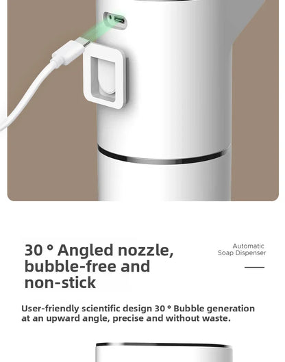 Automatic Soap Dispenser – Touchless Sensor Foam Dispenser with Type-C Charging
