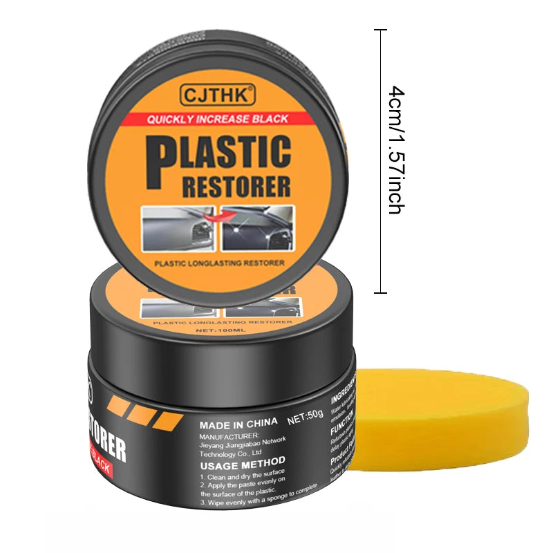 Car Plastic Restorer – Back to Black Gloss Interior & Exterior Renewal Coating