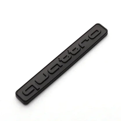 Sport Quattro Style Car Logo Badge for Vehicles