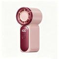 Xiaomi Portable Handheld Mini Fan 5 Speed Adjust Type c Rechargeable Fan Digital Display Desktop Fan Outdoor