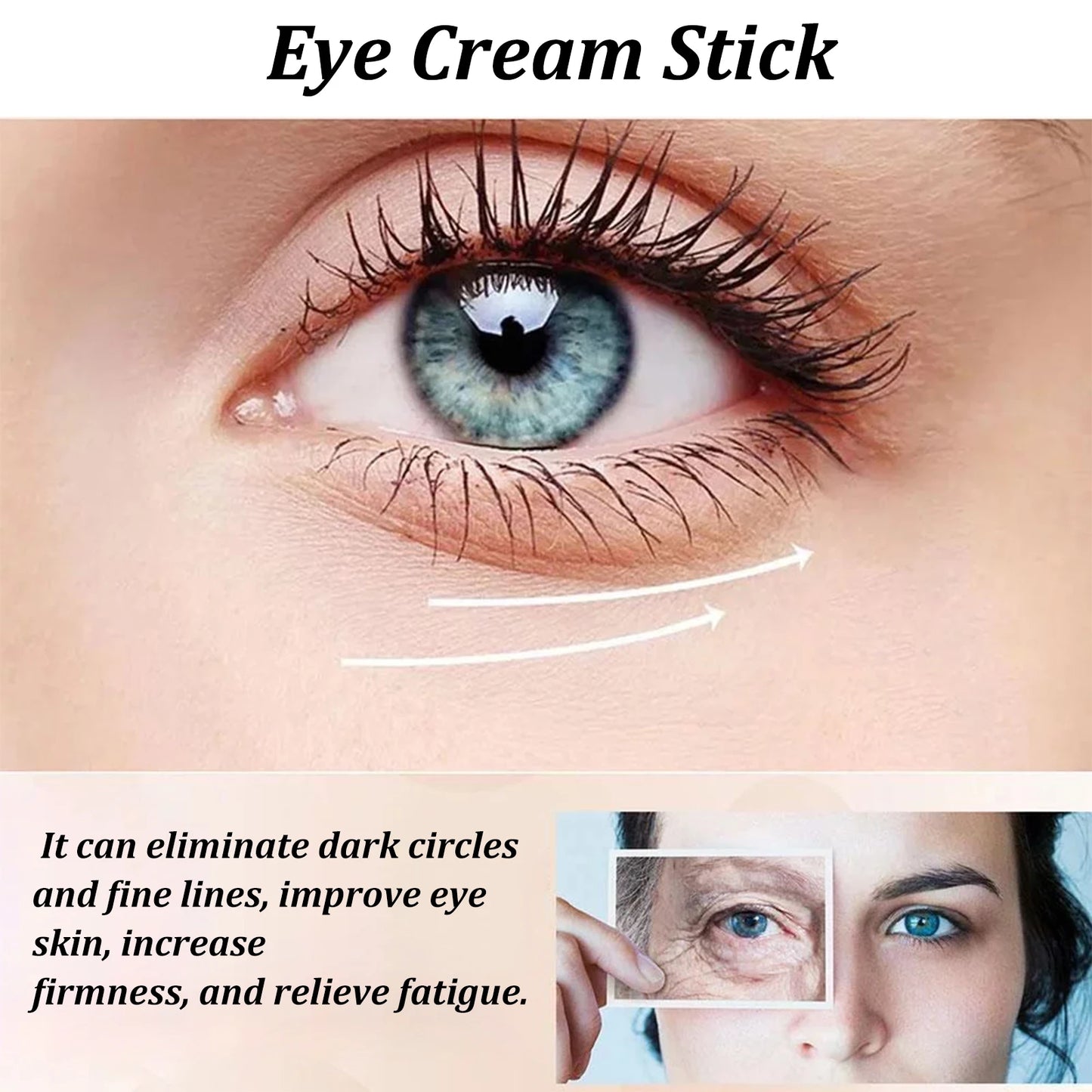 Snail Mucin Eye Cream Stick – Anti-Wrinkle, Dark Circle & Eye Bag Remover