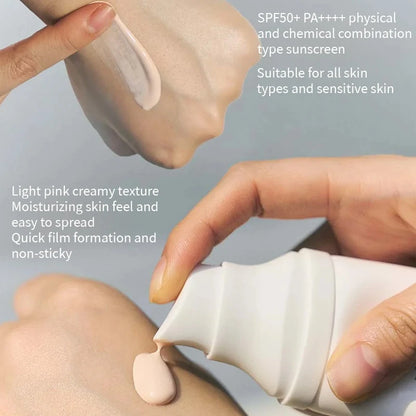 Korean Sunscreen SPF50+ – Centella Sun Serum & Hyalu-Cica Water Fit Sun Cream (50ml)