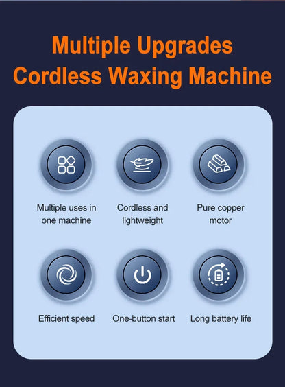 Wireless Car Polisher – Handheld Polishing & Waxing Machine for Car Detailing