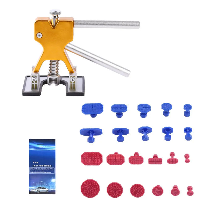 Paintless Dent Repair Puller Kit with Suction Cups for Car Body Repair